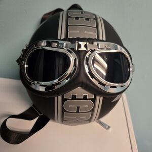 Black Backpack Helmet